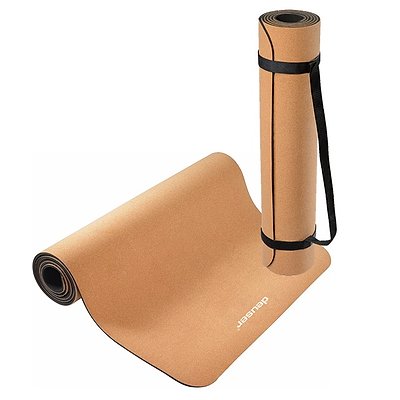 Deuser Sports Yoga-Matte „Kork“ Ansicht 4