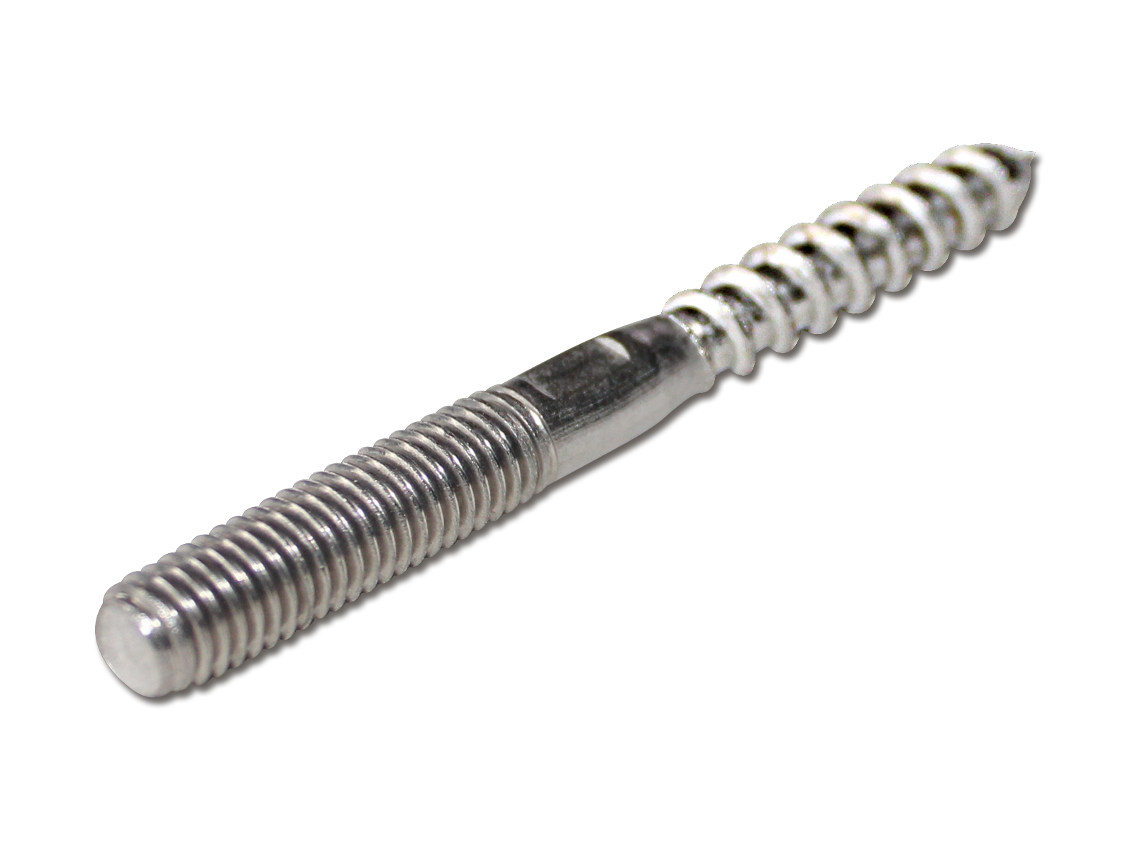 Stockschraube, Gewindelänge Holzgewinde 40 mm, metrisch 30 mm Ansicht 1