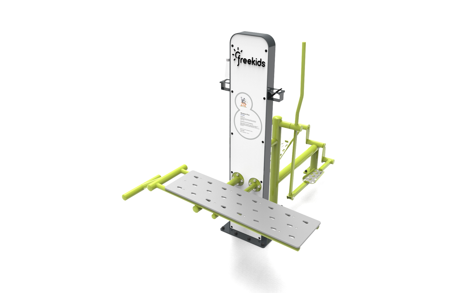 Crosstrainer + Übungsbank Plus Ansicht 3
