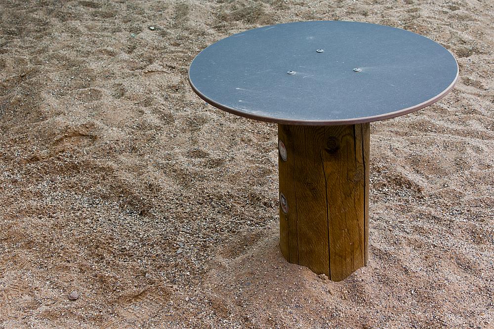 Sandspieltisch Kreis Ansicht 5