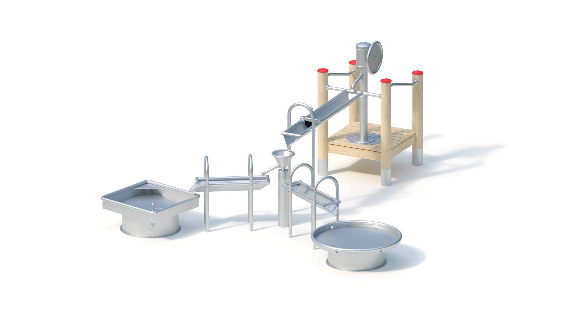 Wasserspielanlage Ansicht 2