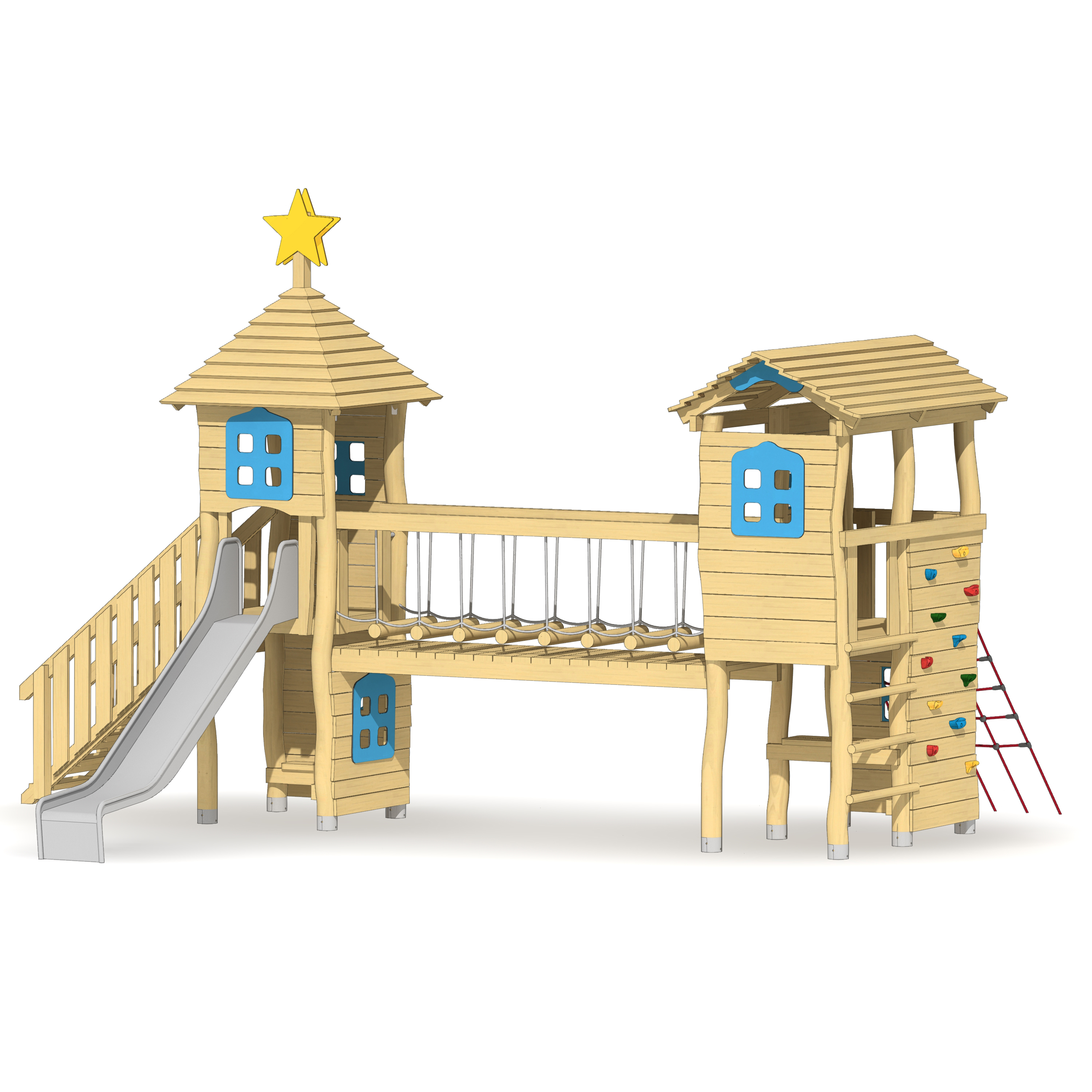 Spielanlage Sternschnuppe Ansicht 2