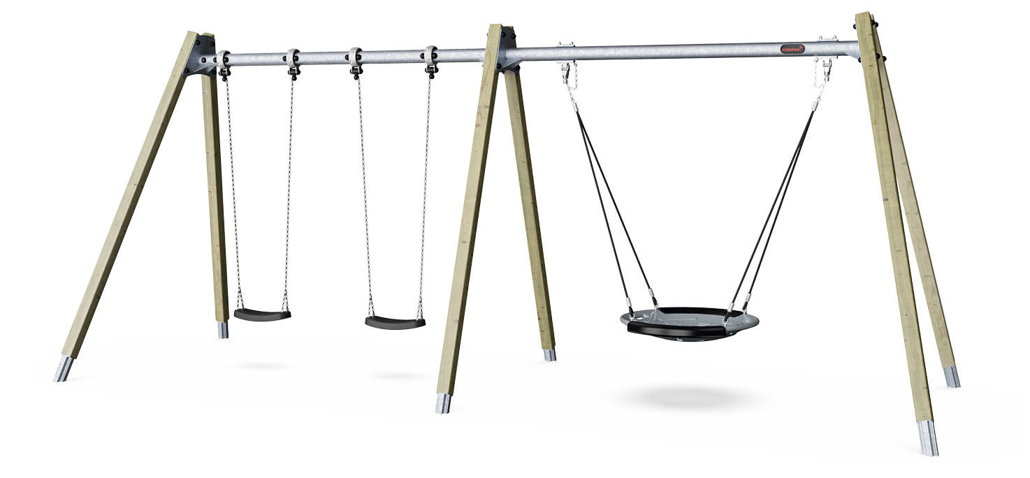 Schaukel-Kombi, Schalennest, Anti-Überschlag KSW90064 Ansicht 3