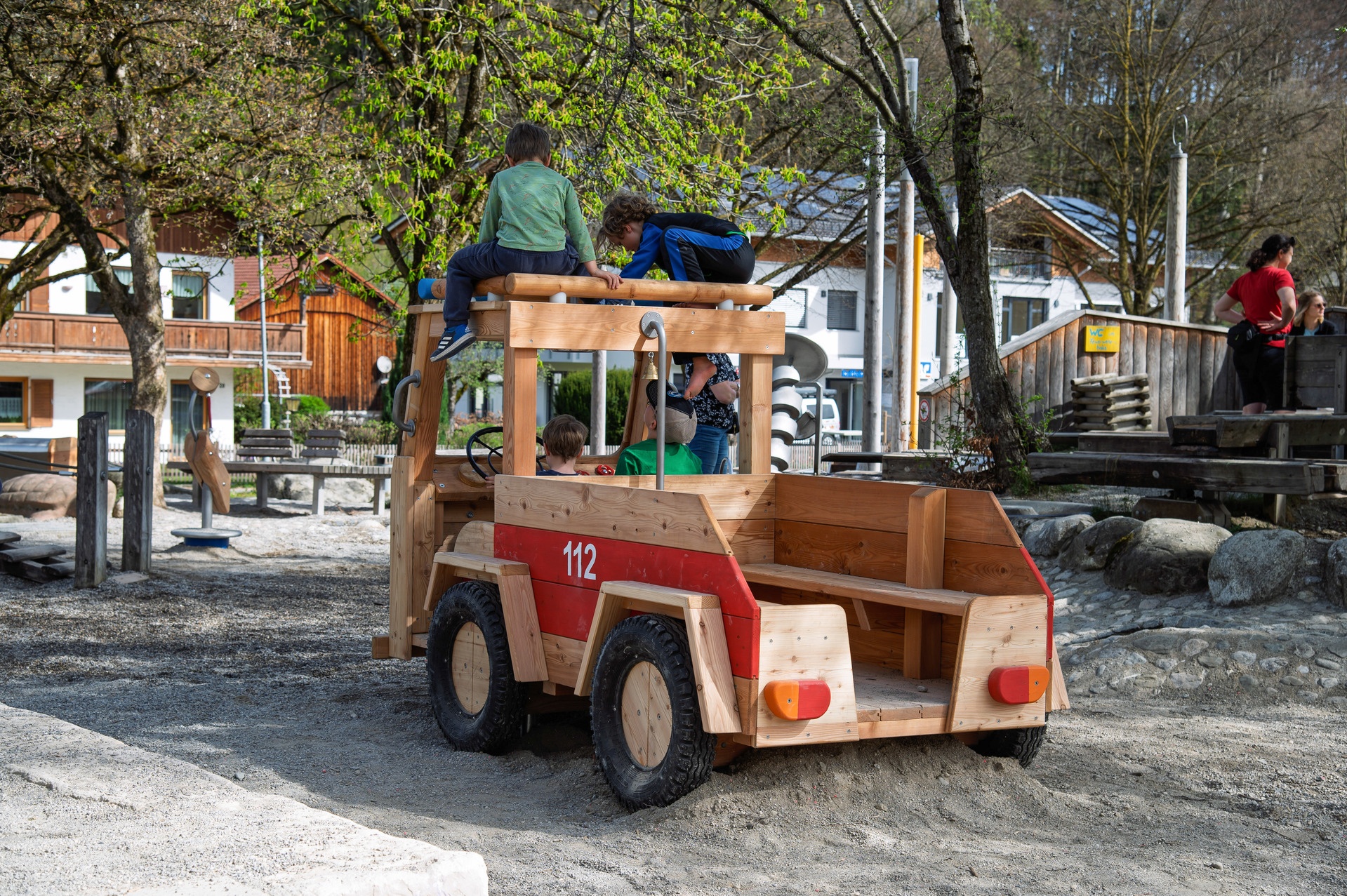 Feuerwehrauto Ansicht 2