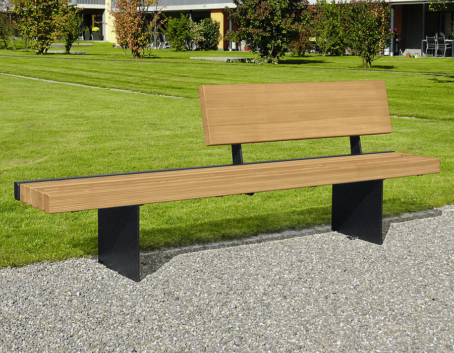 Parkbank Lärche Ansicht 3
