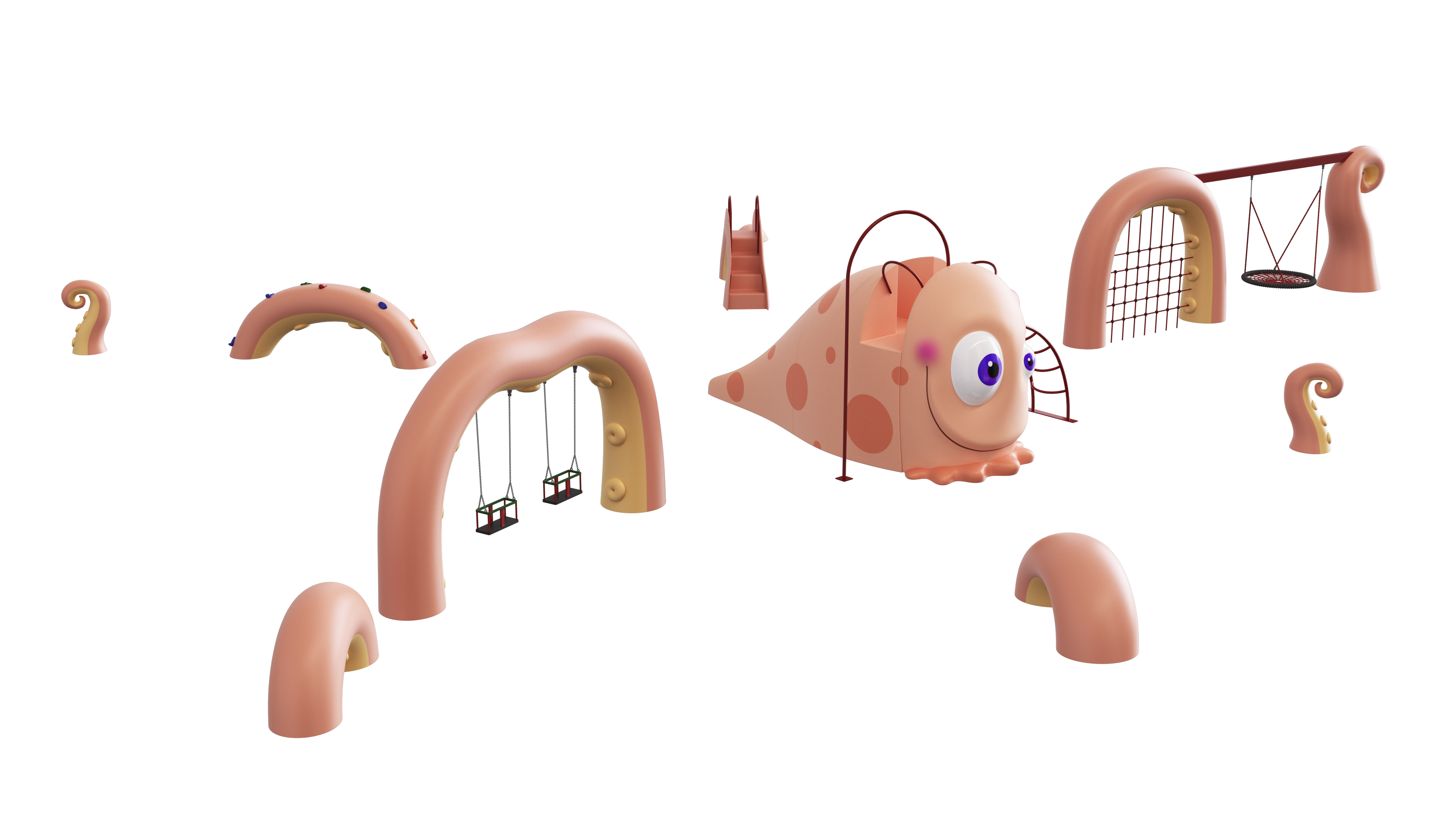 Der Oktopus Ansicht 2