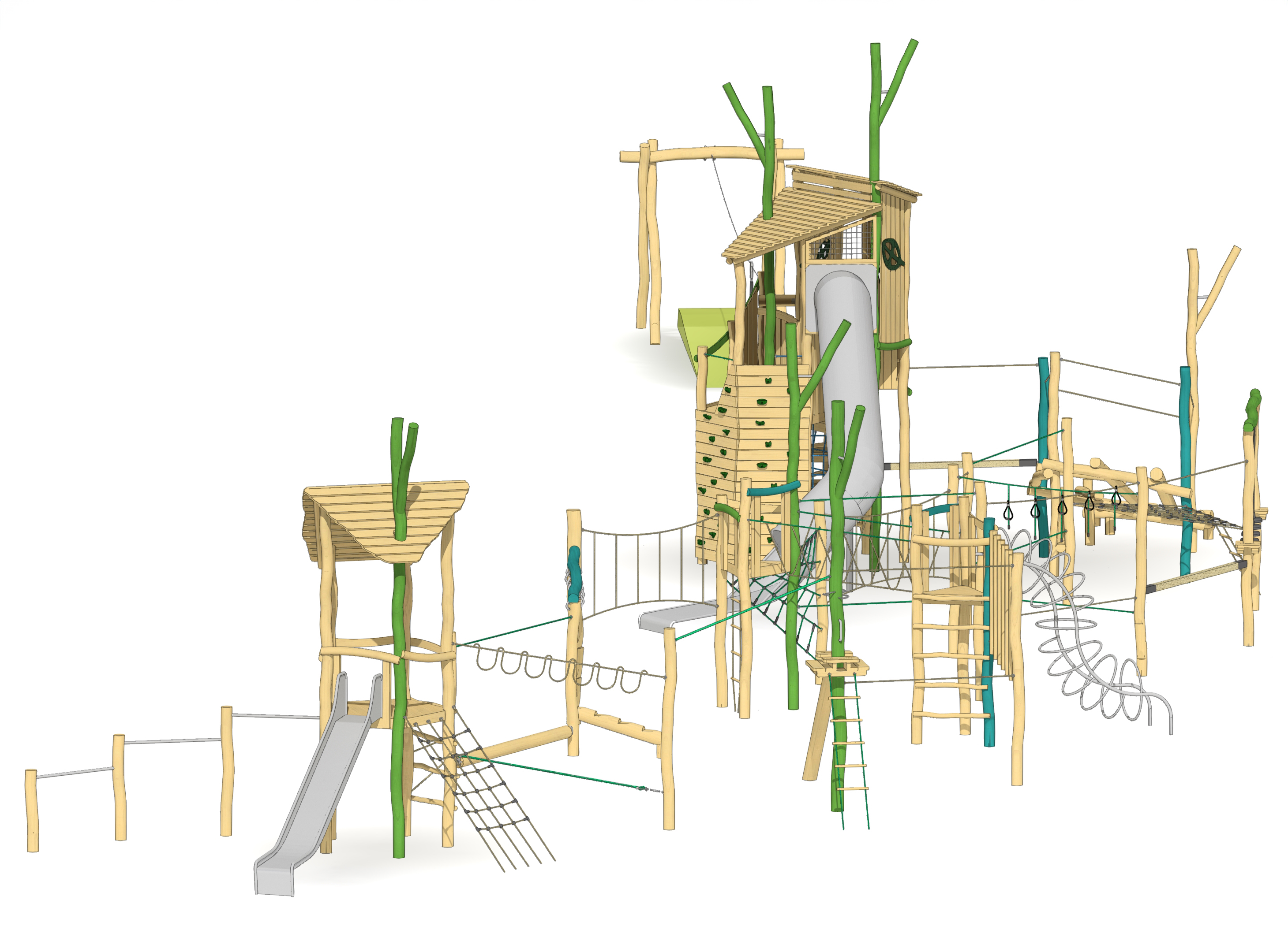 Kletterwald Moorenbrunn Ansicht 6