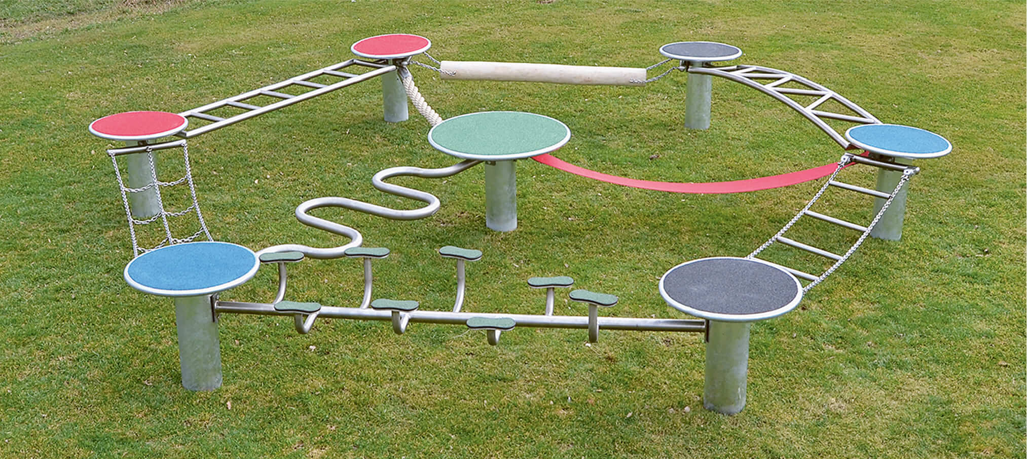 Parcourselement Kettennetz Ansicht 2