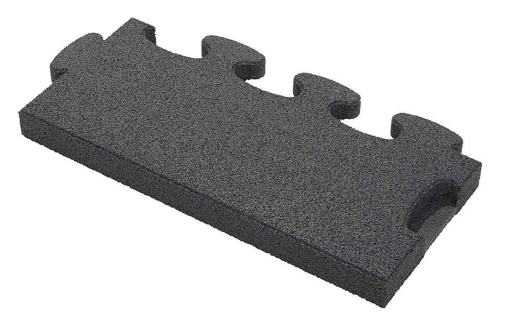 Puzzle Mat 3D Randplatte ohne Zwischenelement 45 mm grau Ansicht 4