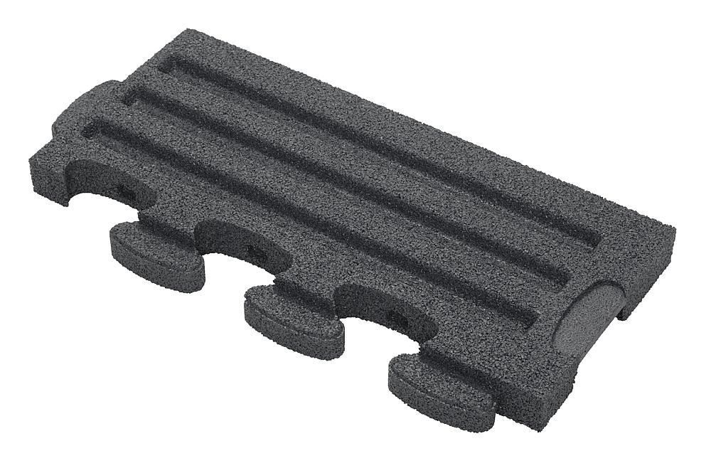 Puzzle Mat 3D Randplatte ohne Zwischenelement 45 mm grau Ansicht 5