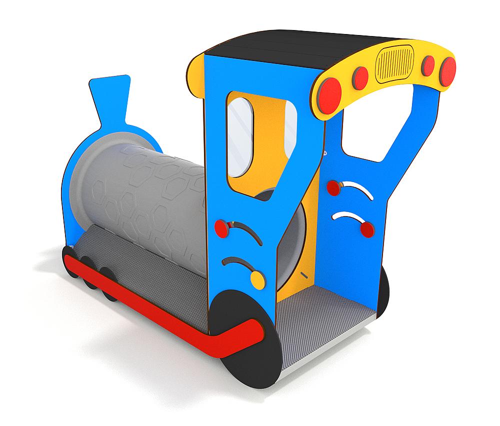 Mini Spielanlage Lokomotive Ansicht 4