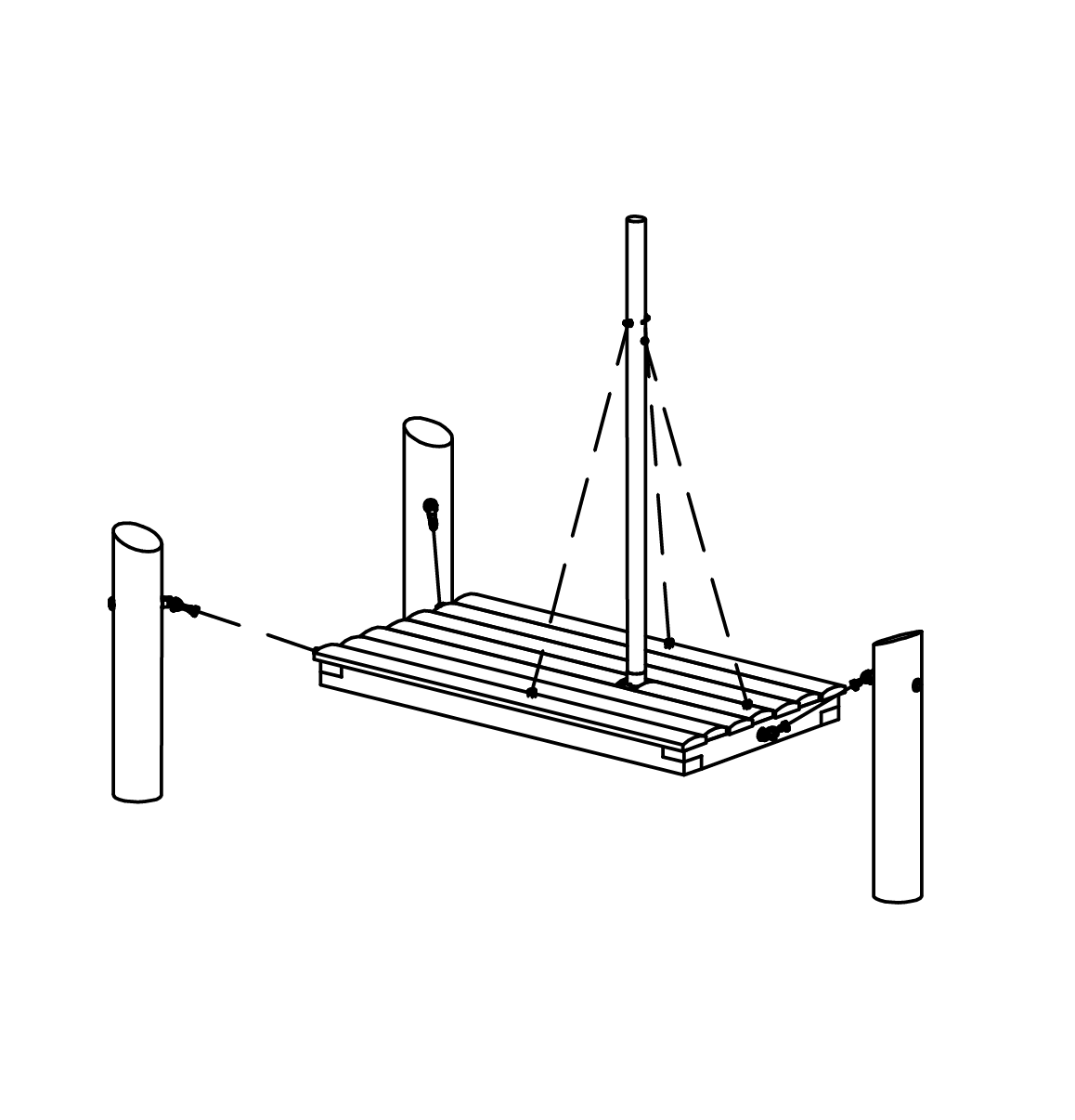 Wackelfloß Ansicht 2