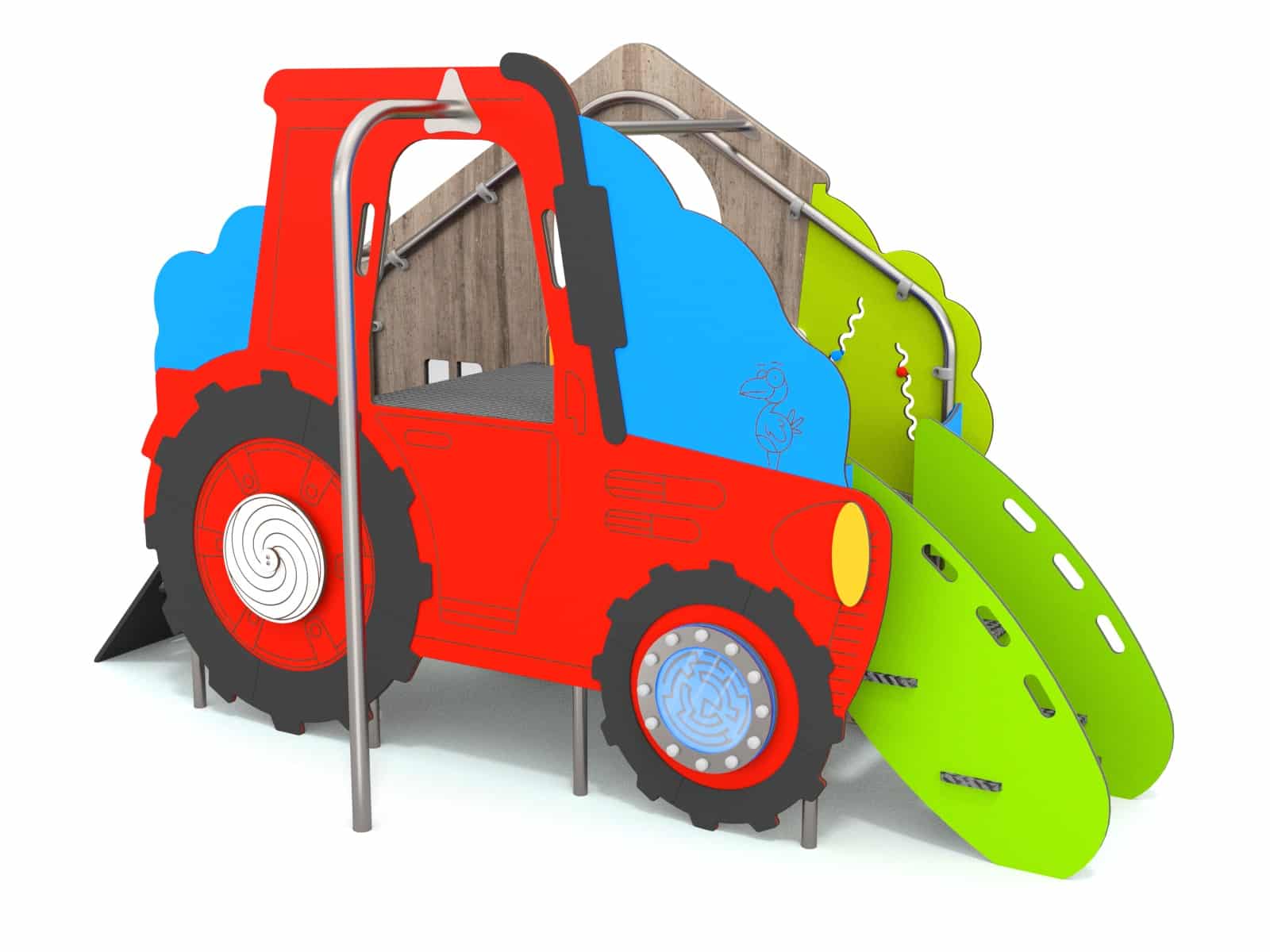 Spielauto Brummi Ansicht 2