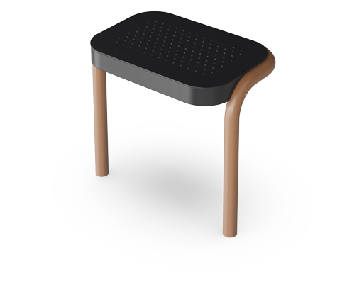 Step, 60 cm PU Stahl FAZ30301 Ansicht 3