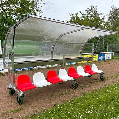 Sport-Thieme Mobile Spielerkabine „Team“ Ansicht 2