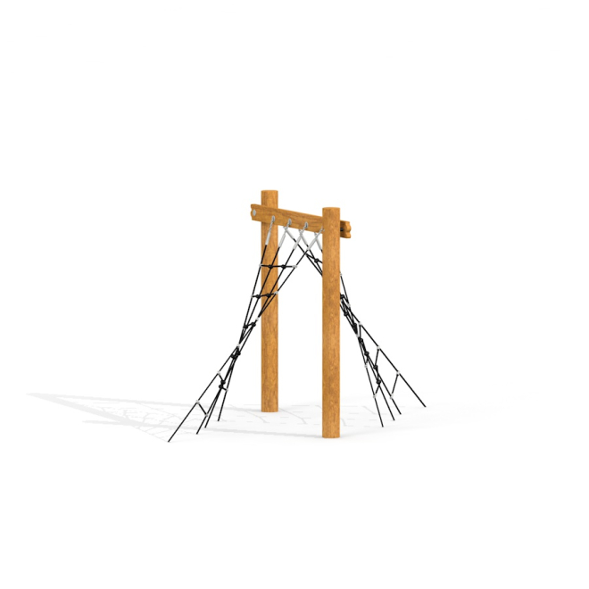 Schwalbennetz Kletternetz Ansicht 2