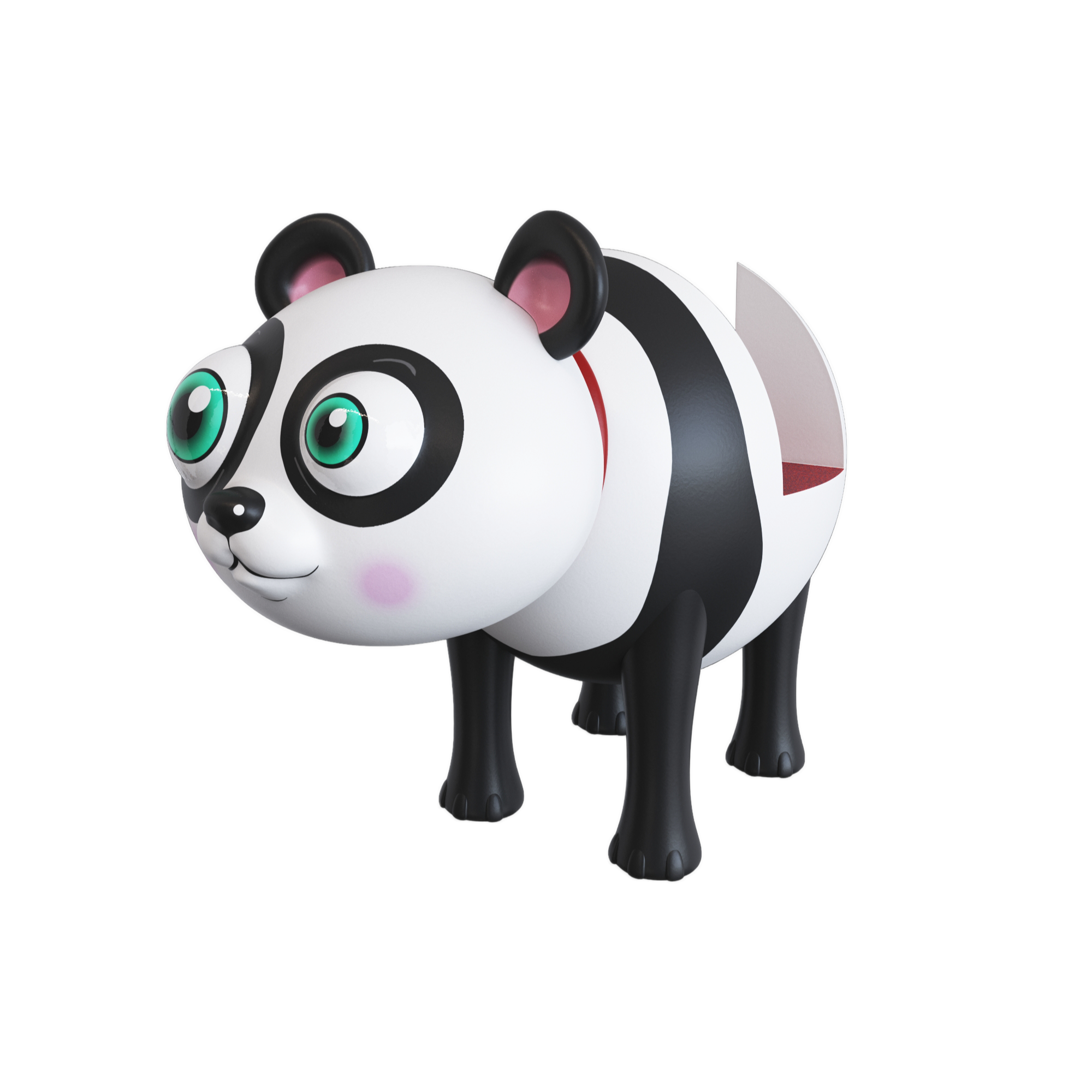 Der grosse Pandabär Ansicht 2