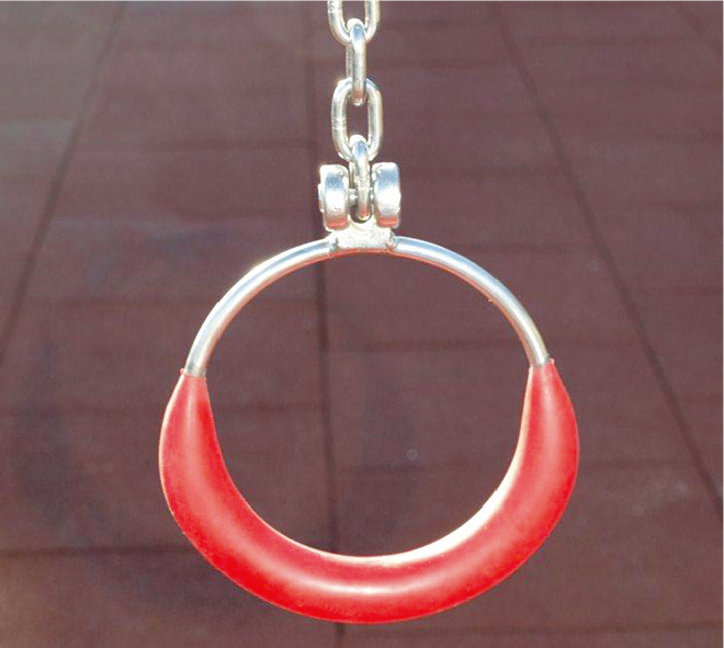 Ringe mit Ketten in Edelstahl Ansicht 5
