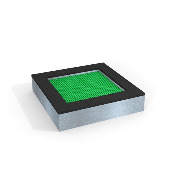 Quadratisches Trampolin (125 cm) Ansicht 2