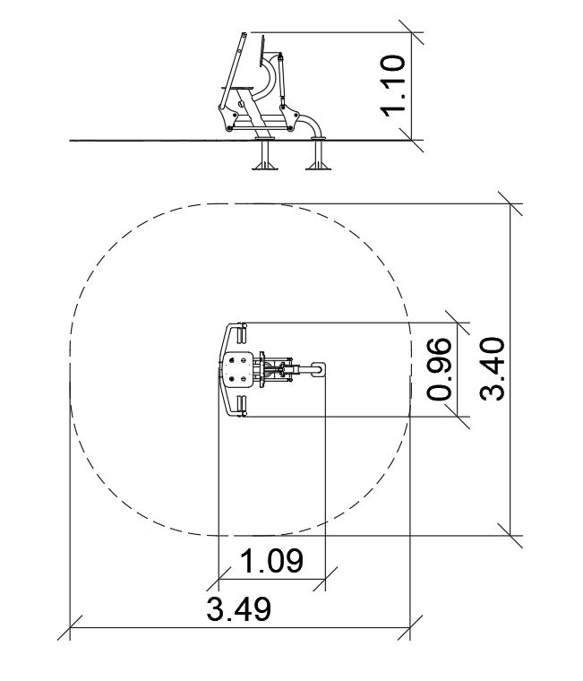 HydroFit Drücken Ansicht 3