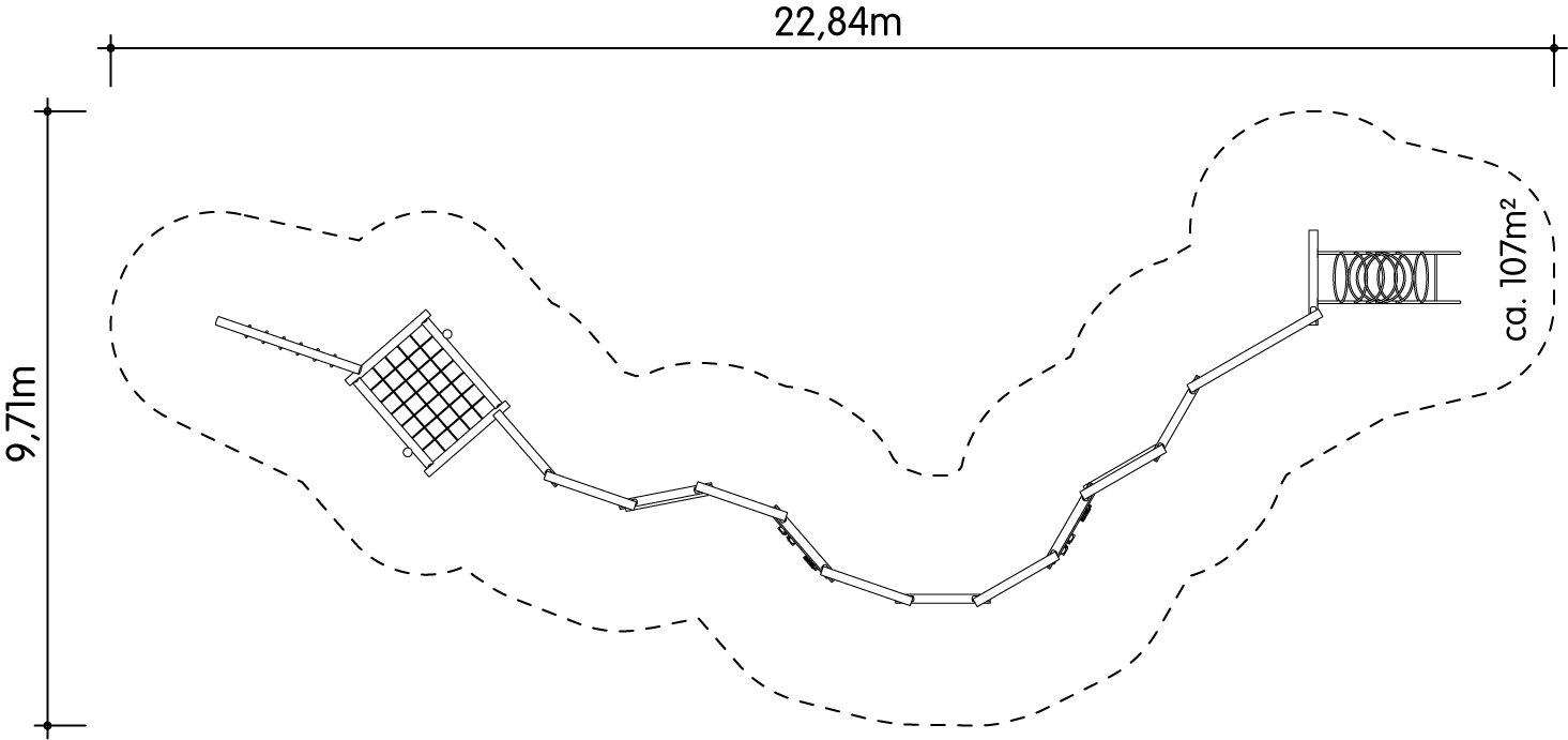 Schul-Kletterwand 15-teilig Ansicht 4