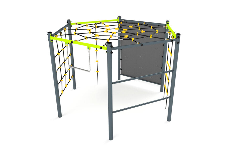 3606S-1 KLETTERSECHSECK MIT VERSCHIEDENEN KLETTERMODULEN Ansicht 3