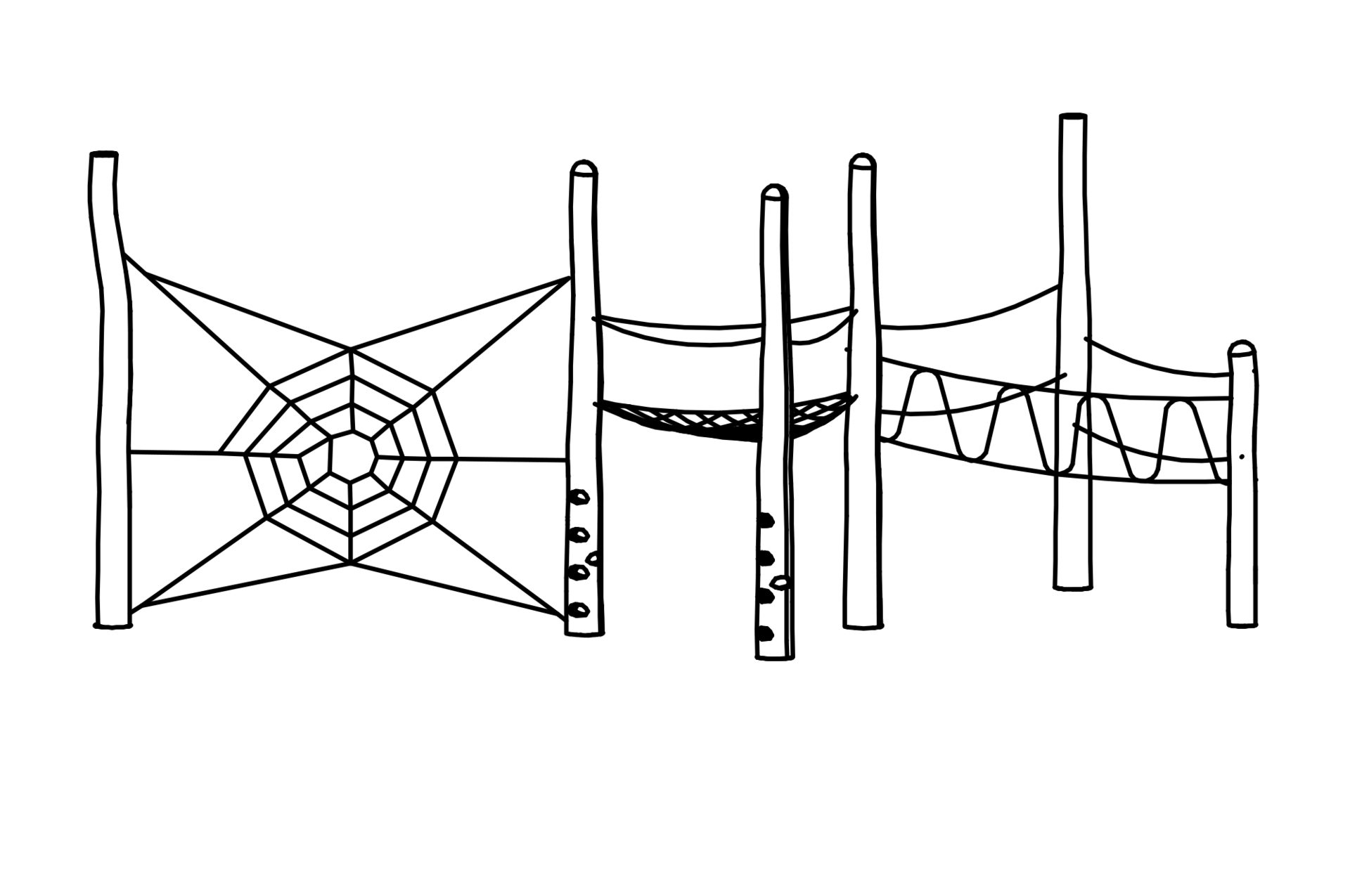 Kletterwald – Ausführungsbeispiel 2 Ansicht 2