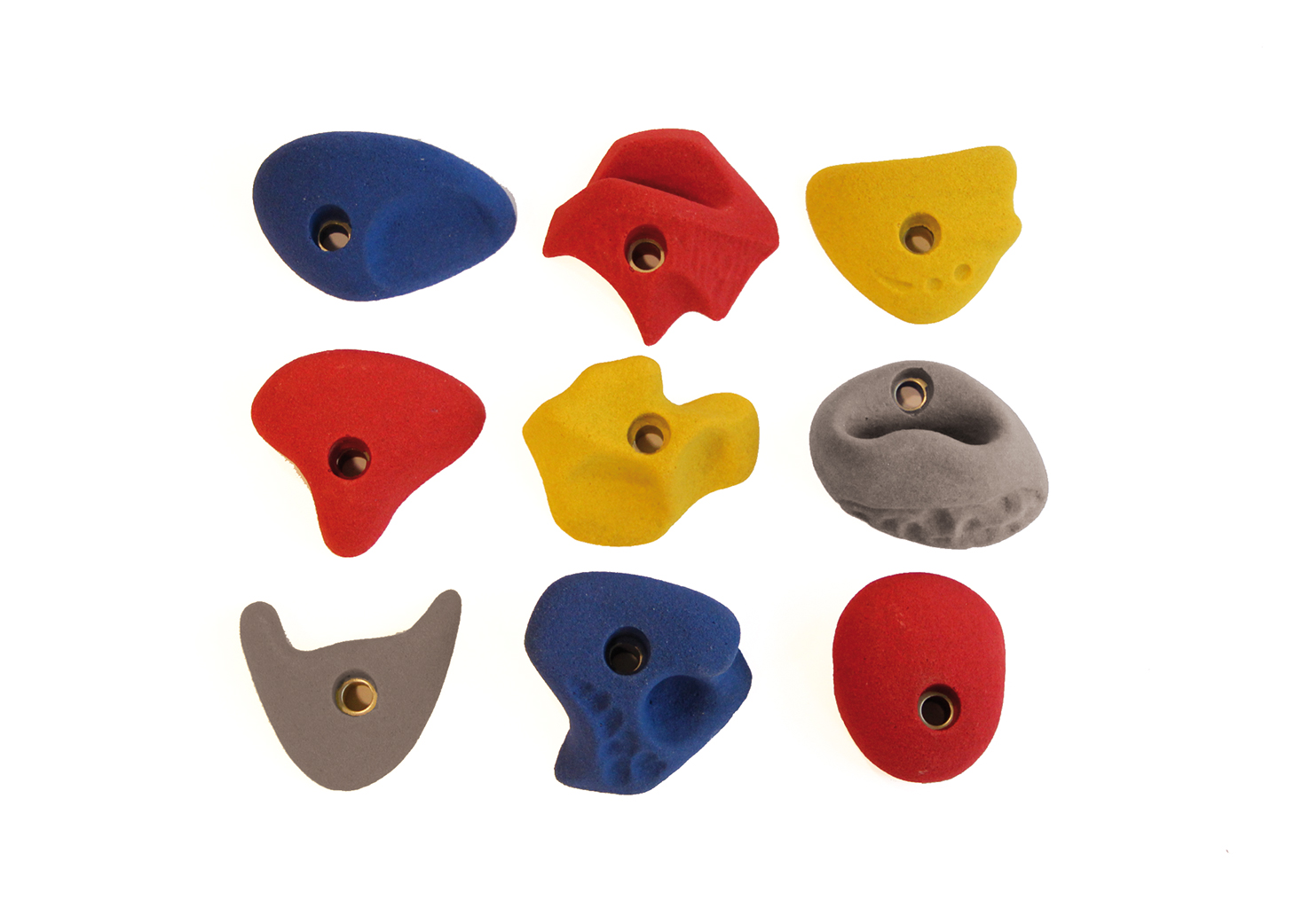 Klettergriff, Größe M ca. 10-13 cm, Farbe: Gelb Ansicht 5