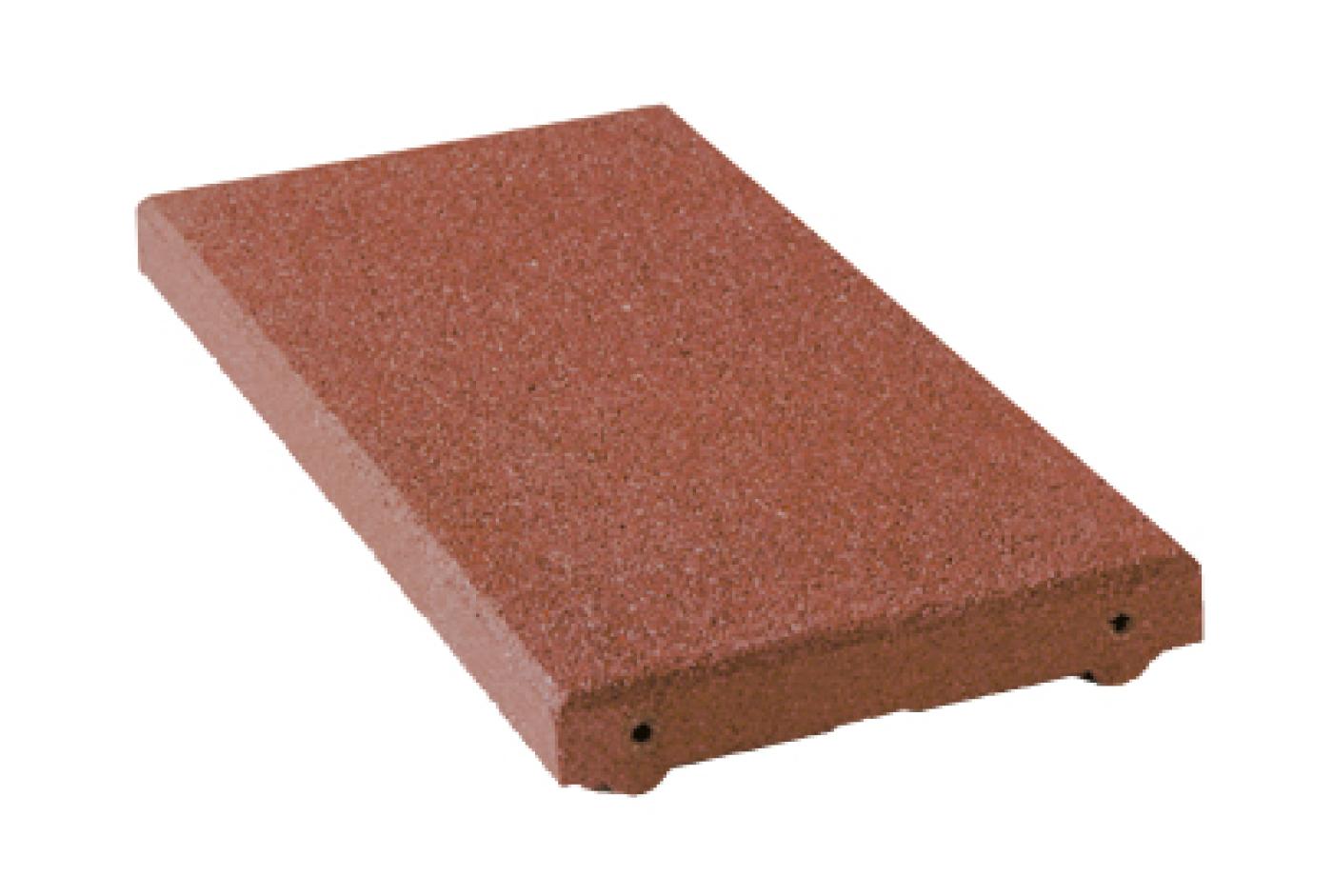 Fallschutzplatten 65 mm rotbraun, halbe Platten