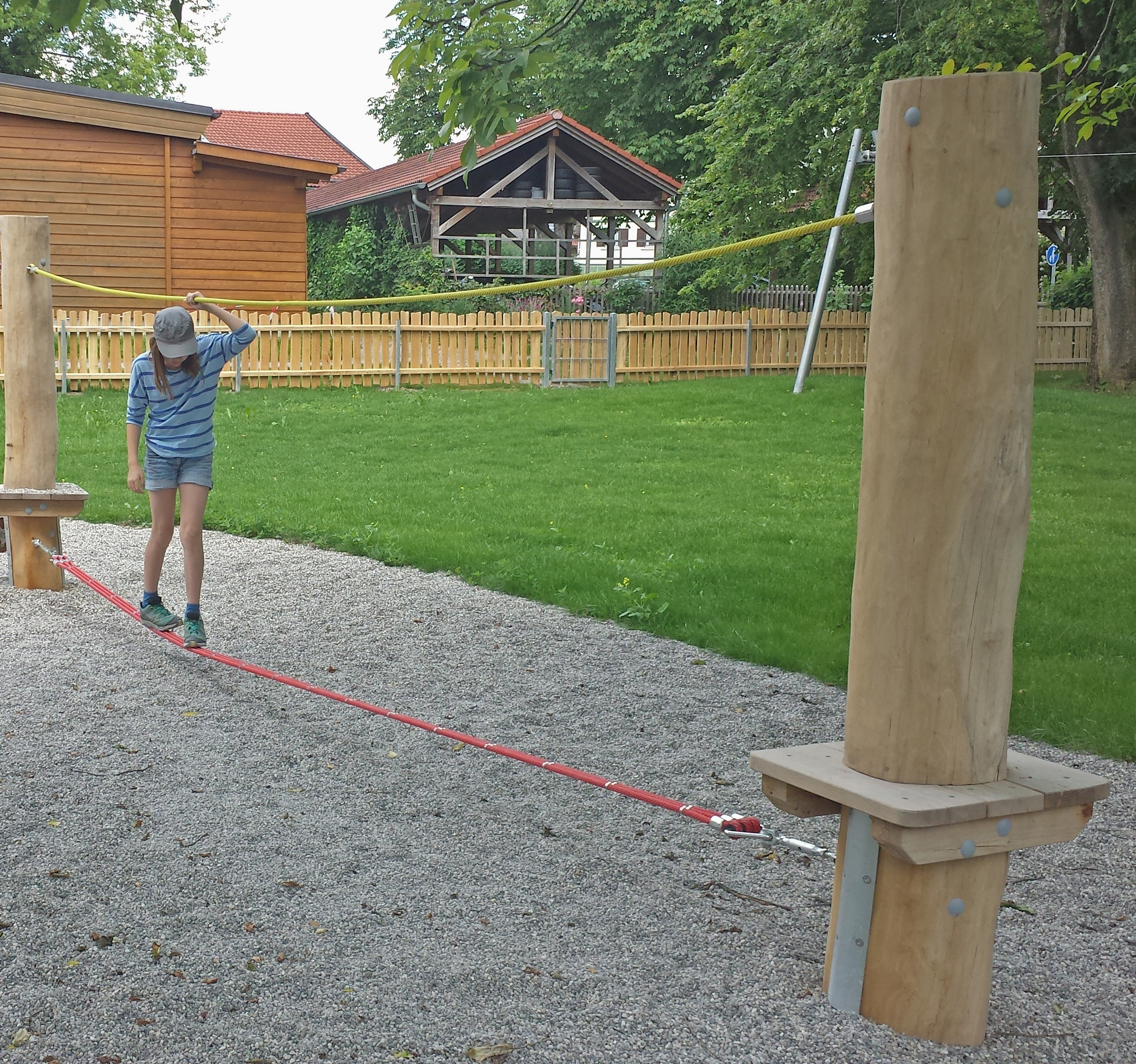 Slackline 6m mit Halteseil Ansicht 2