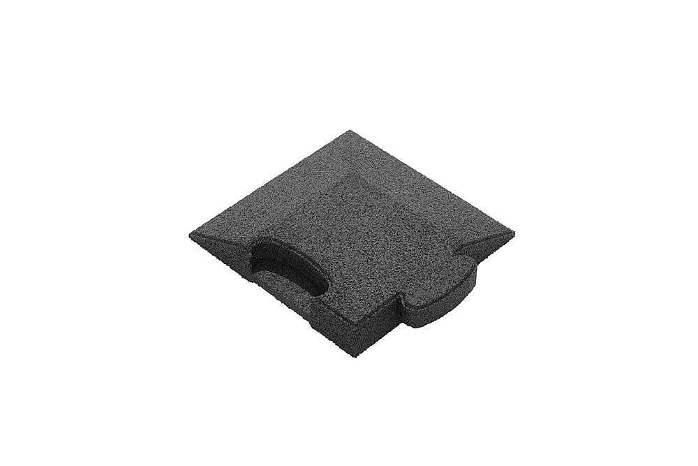 Puzzle Mat 3D Eckplatte angeschrägt 45 mm grau Ansicht 4