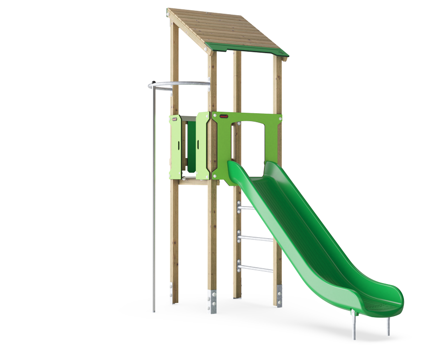 Spielturm mit Dach KPW101601 Ansicht 2
