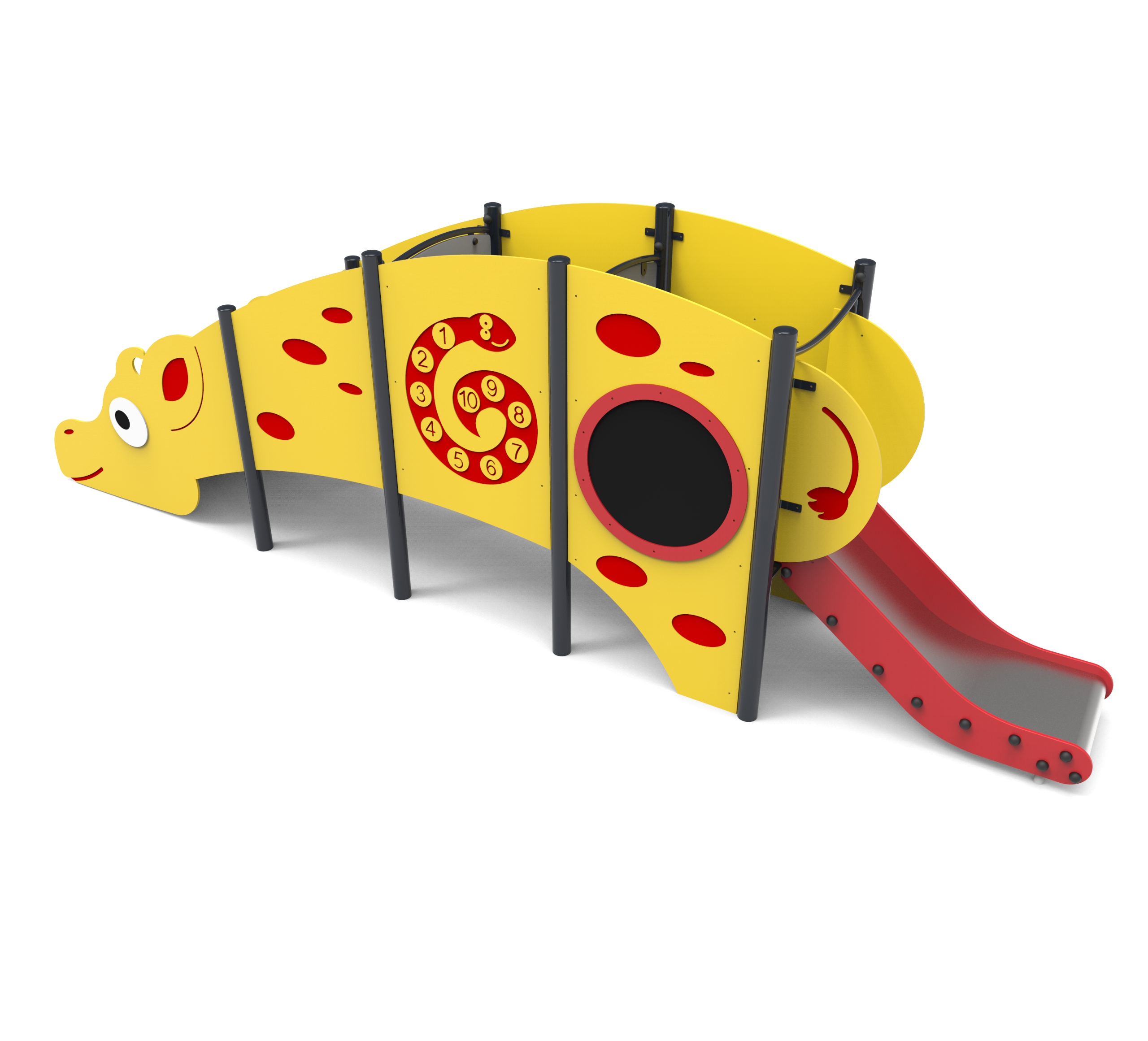 Giraffen-Rutsche Ansicht 2