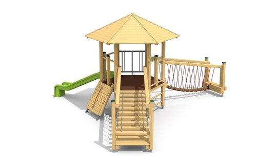 Spielturm Hagendorn 3 Ansicht 1