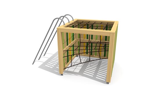 bimbox Kletterwürfel GAS - lasiert