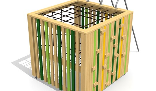 bimbox Kletterwürfel GAS - lasiert Ansicht 4