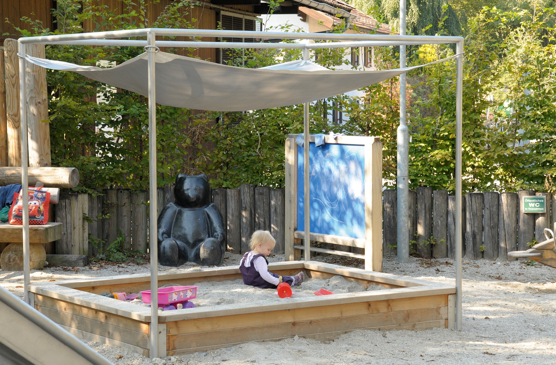 Sonnensegel / Sandkastenabdeckung Ansicht 3