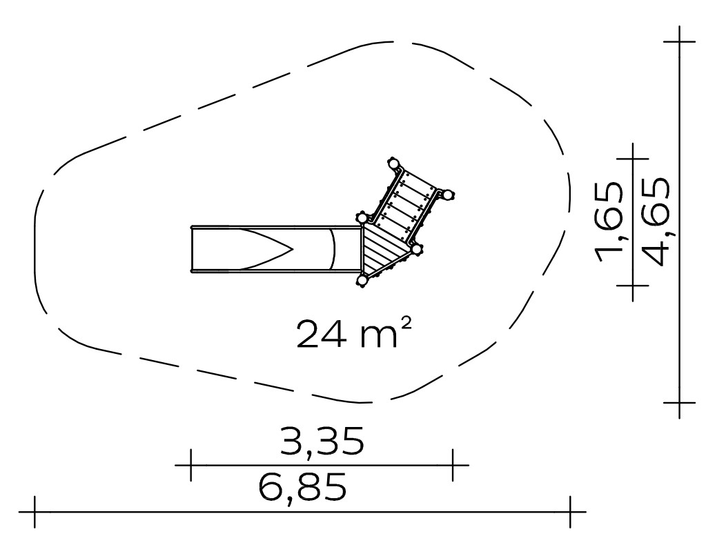 Kombirutsche 0,80 m Ansicht 3