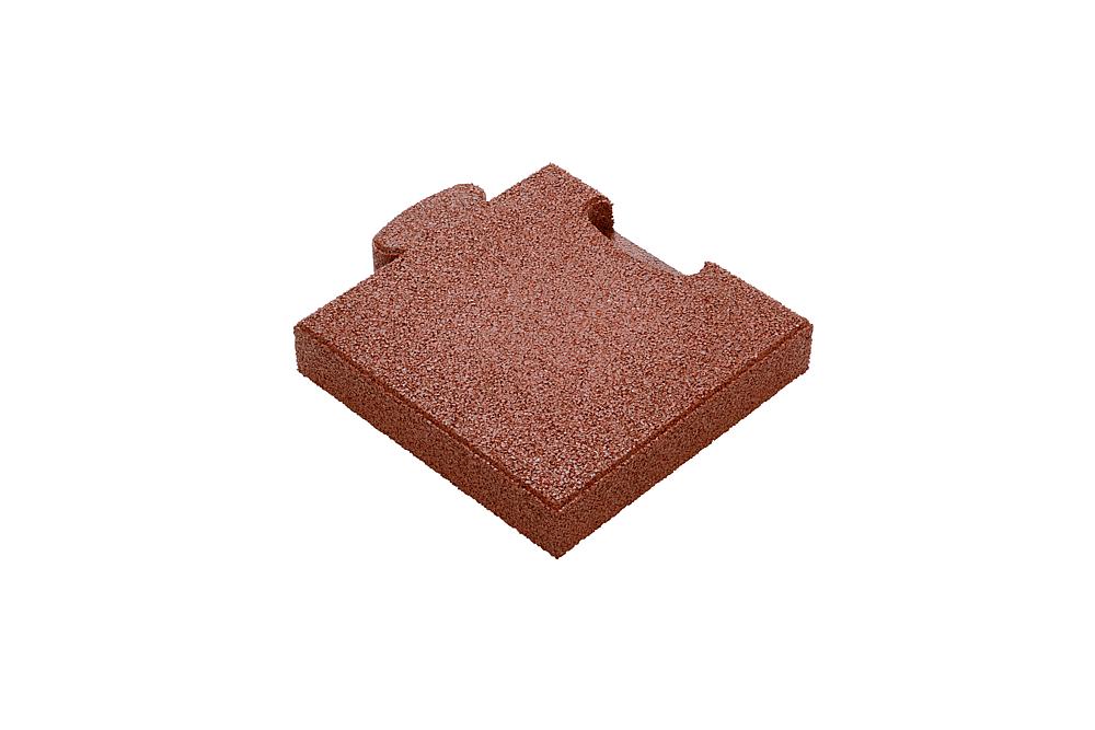Puzzle Mat 3D Eckplatte 45 mm rotbraun Ansicht 4