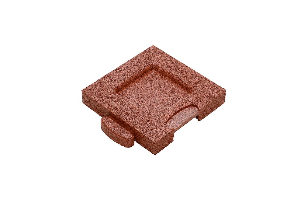 Puzzle Mat 3D Eckplatte 45 mm rotbraun Ansicht 5