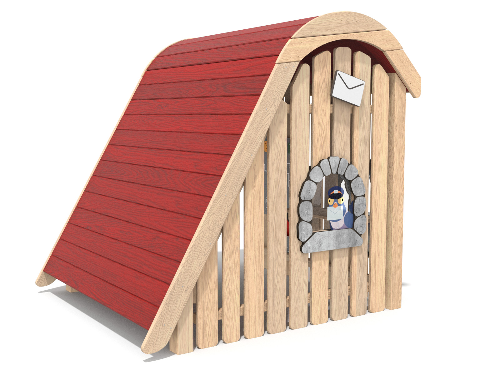 Spielhaus Postamt Ansicht 3