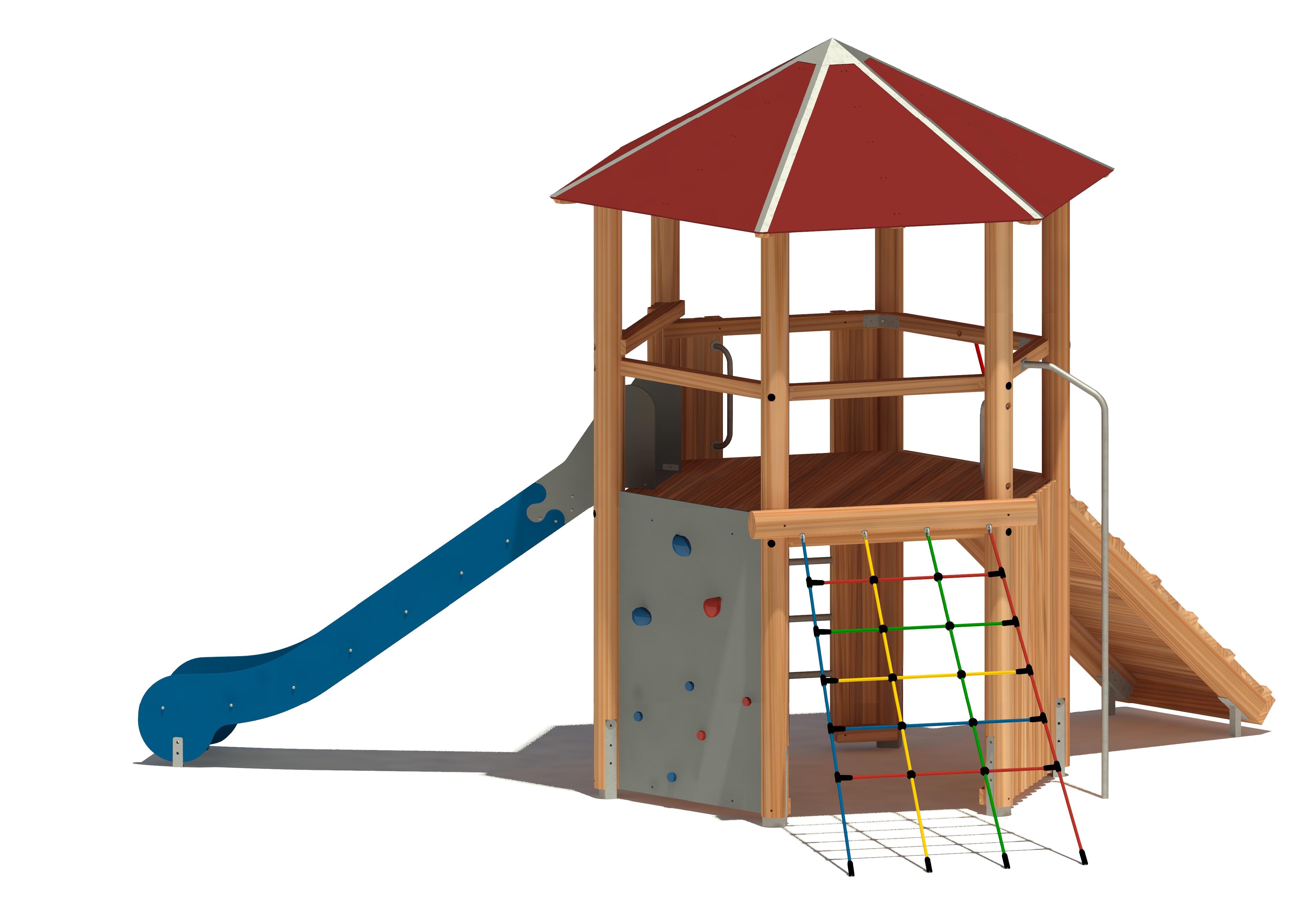 Spielturm Björn 8610 Ansicht 2