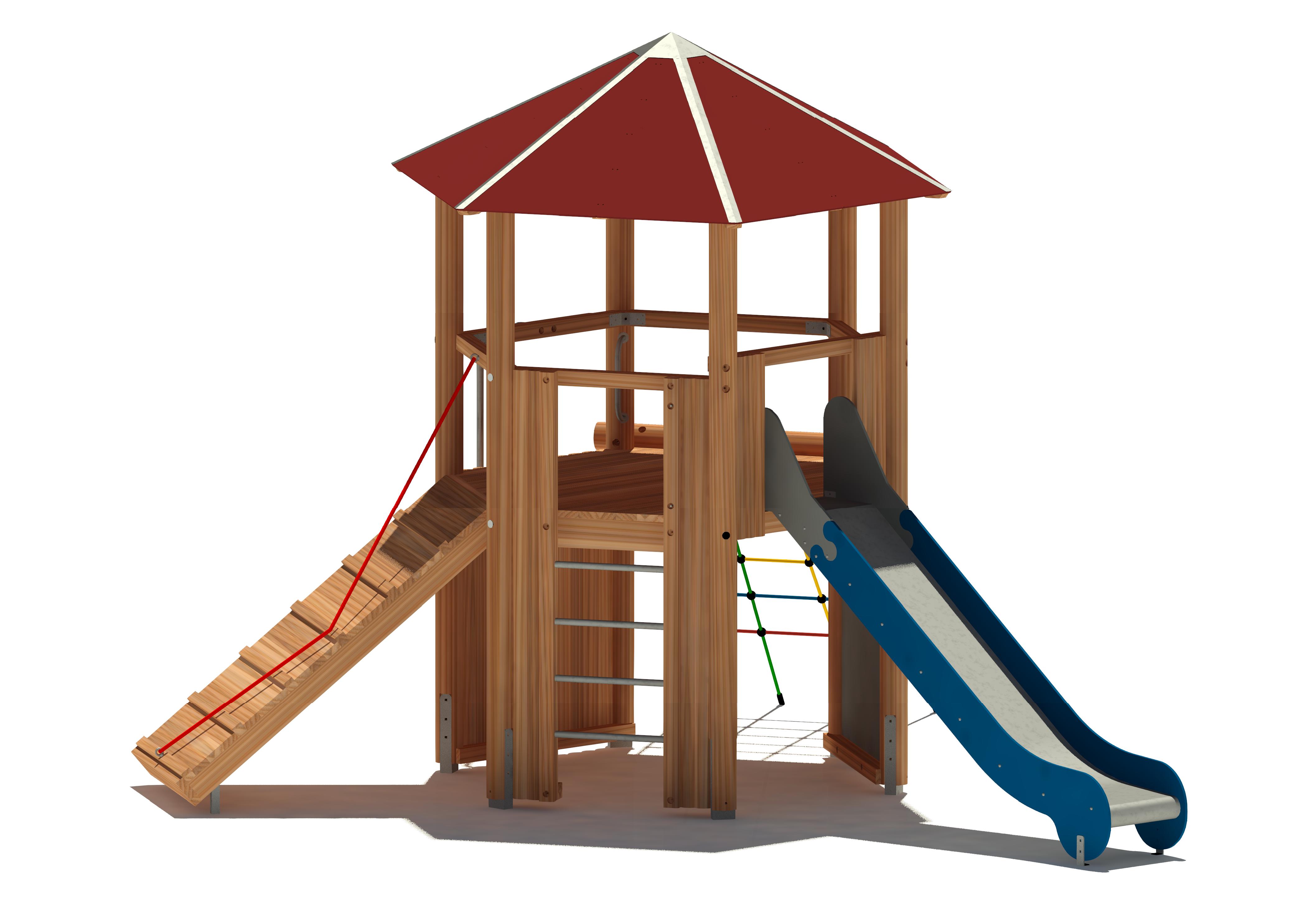 Spielturm Björn 8610 Ansicht 3