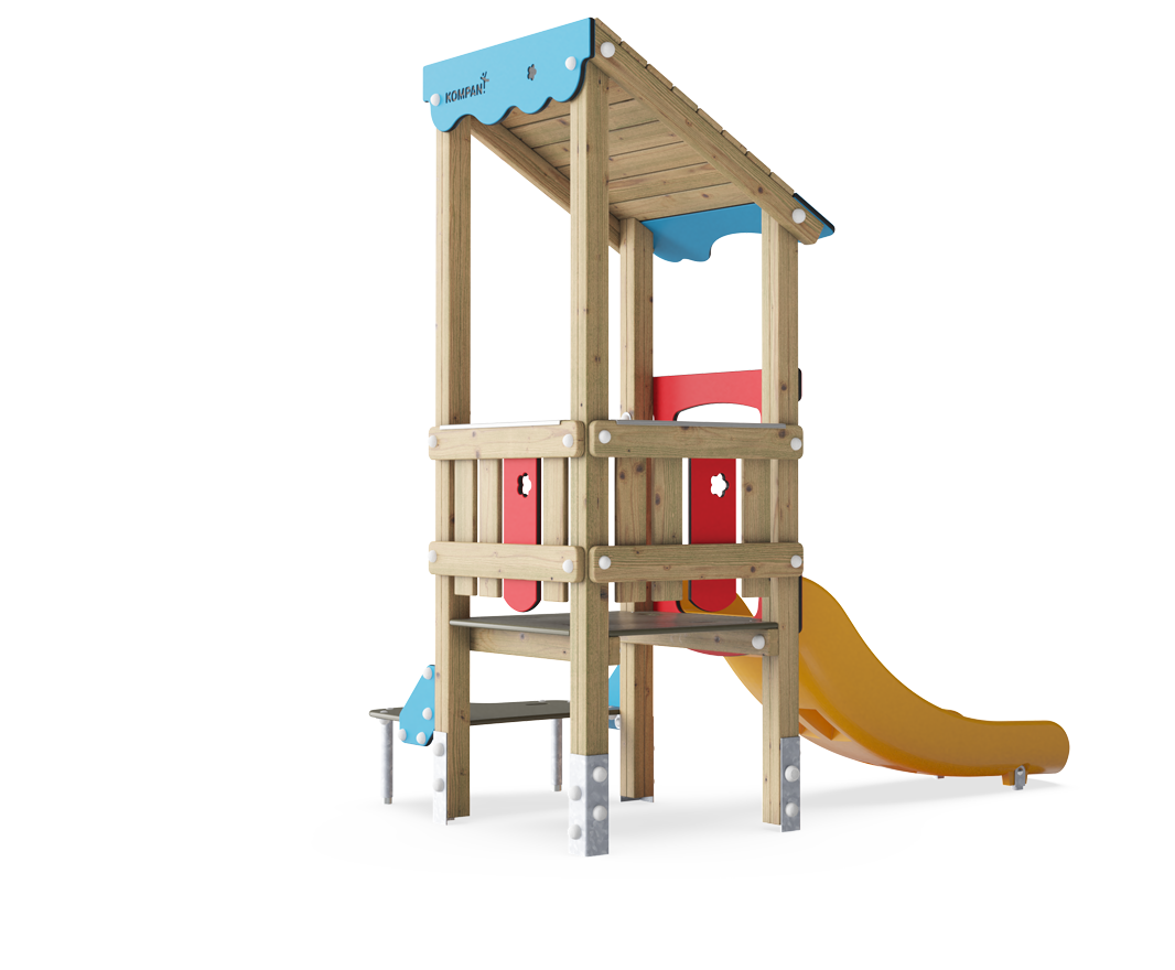 Spielturm KPW101201 Ansicht 3
