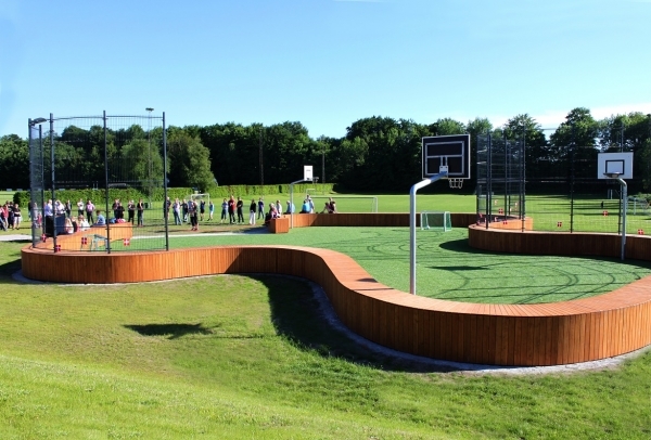 Multiarena aus Holz Ansicht 4