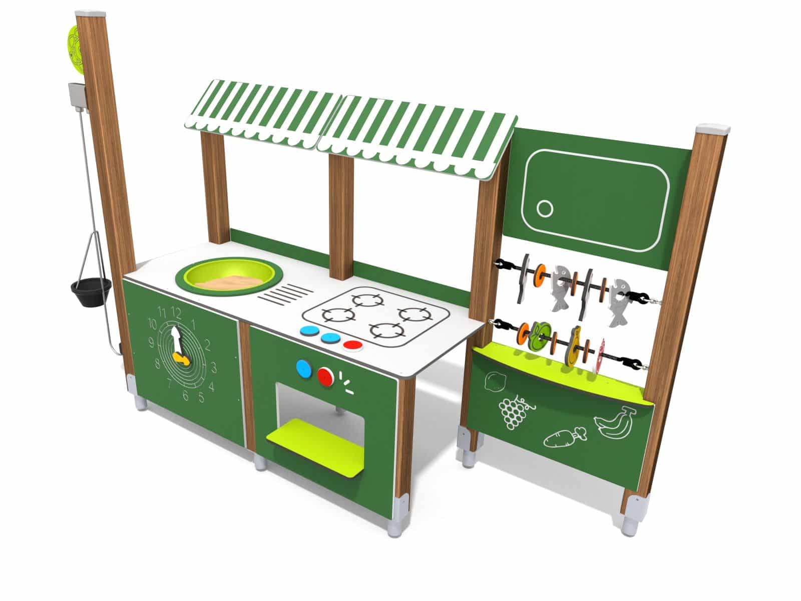 Sandspielanlage Outdoor Kitchen Ansicht 2