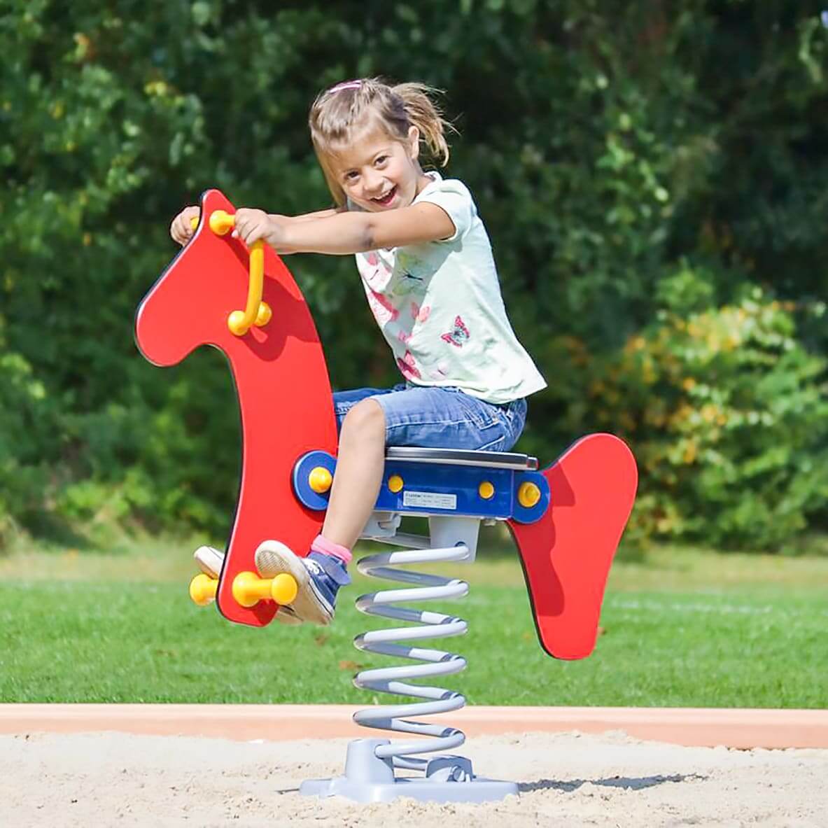 Federgerät Springpferd Ansicht 5