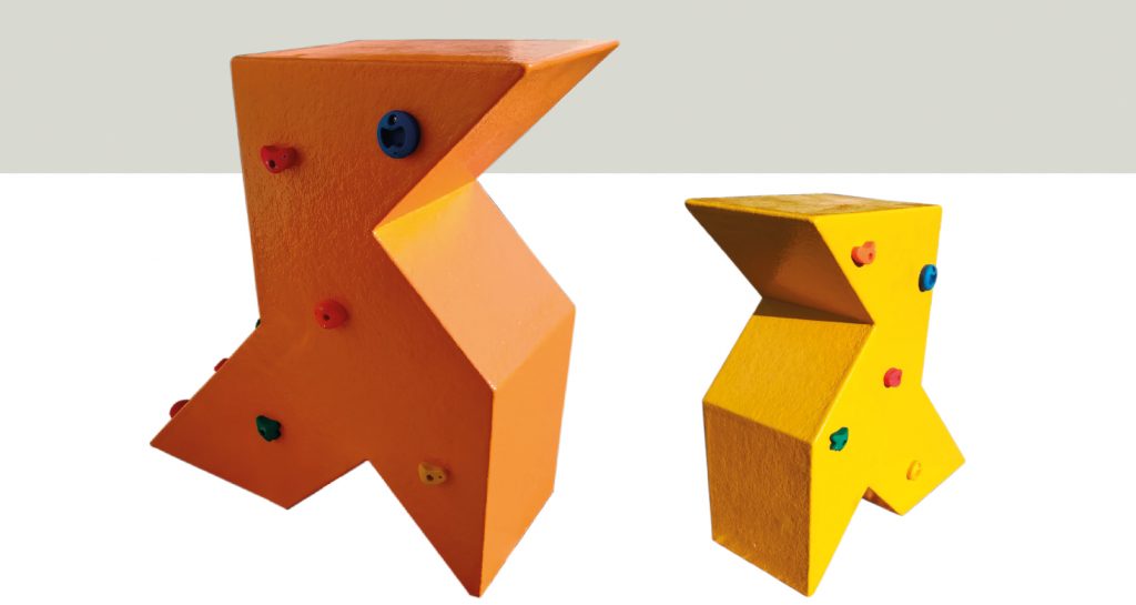 Kletterwand - Origami Ansicht 2