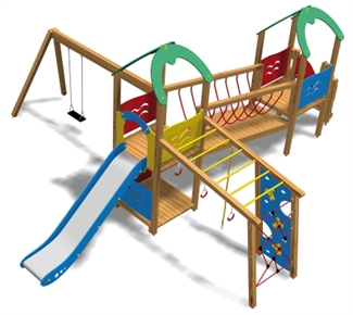 Spielturm "Saturn", Kinderland Neeser