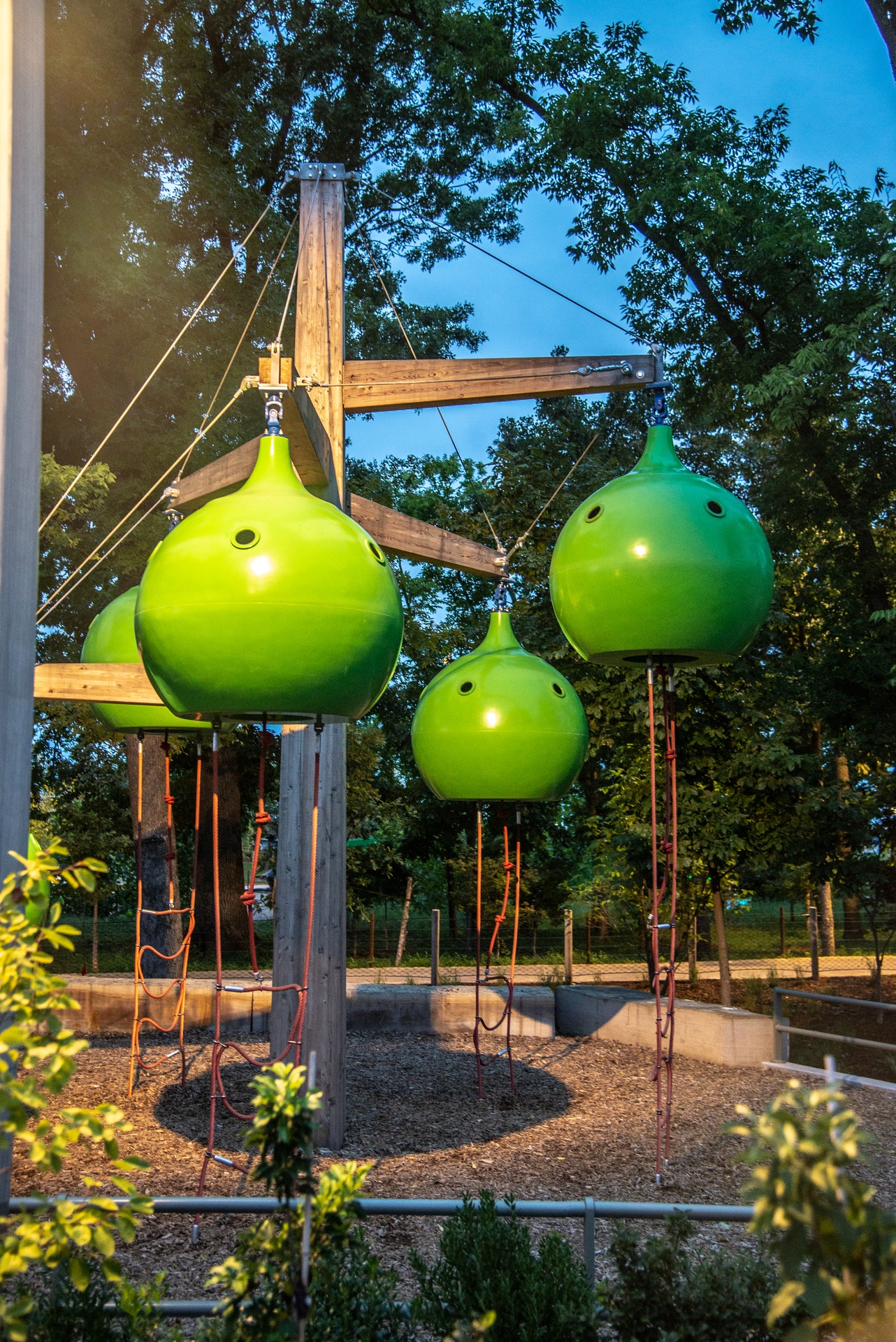 Science-Fiction-Stadt Ansicht 4